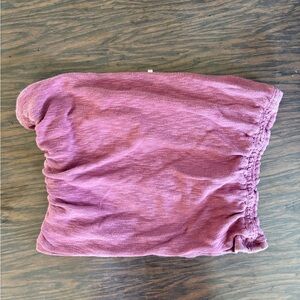 Free People Fuchsia Crop Top